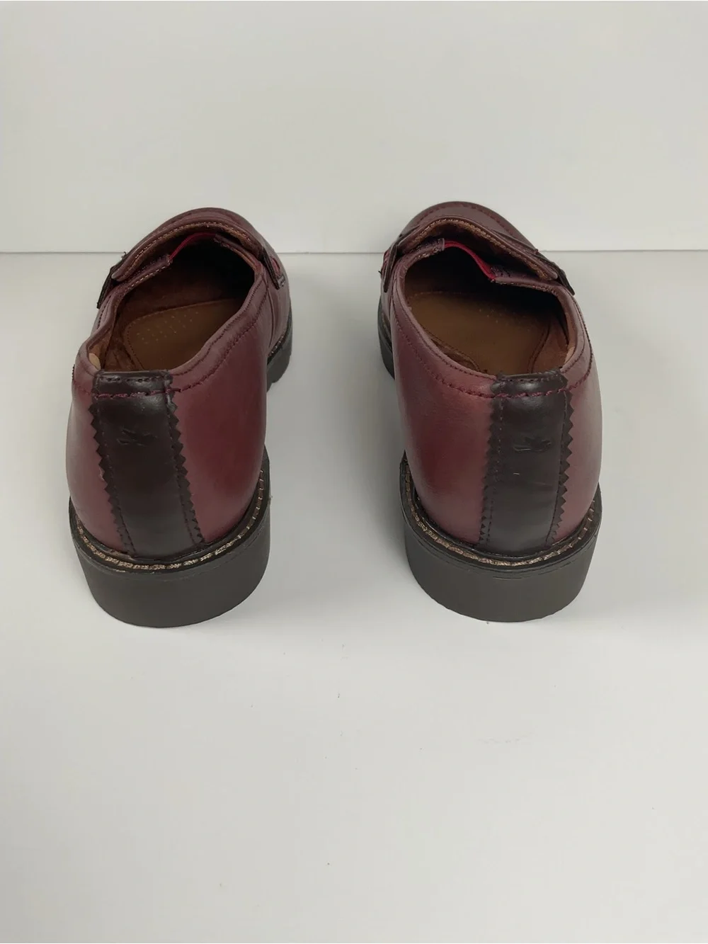 Cobb Hill Women’s Burgundy Loafers Comfort Slip On Shoes Size 6 EU 36 New